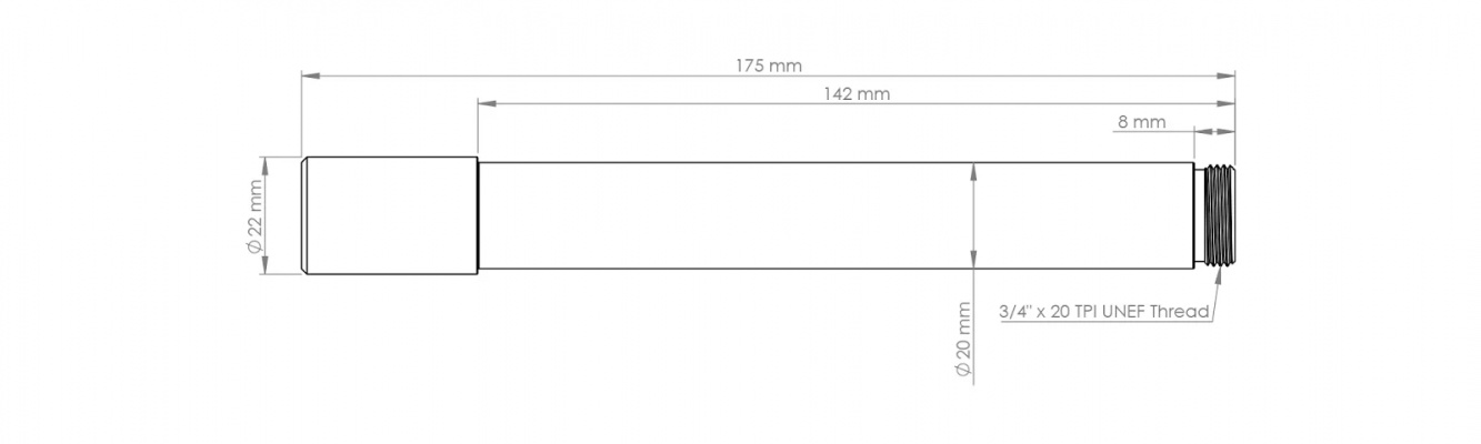 Burgtec Fox 40 Fork Axle