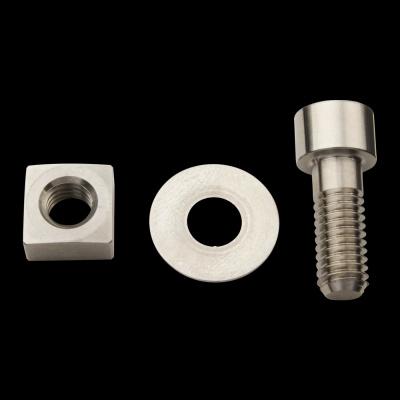 Burgtec Fox KaboltX Fork Axle Titanium Nut and Bolt