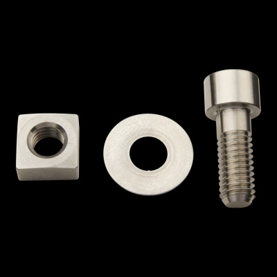Burgtec Fox KaboltX Fork Axle Titanium Nut and Bolt