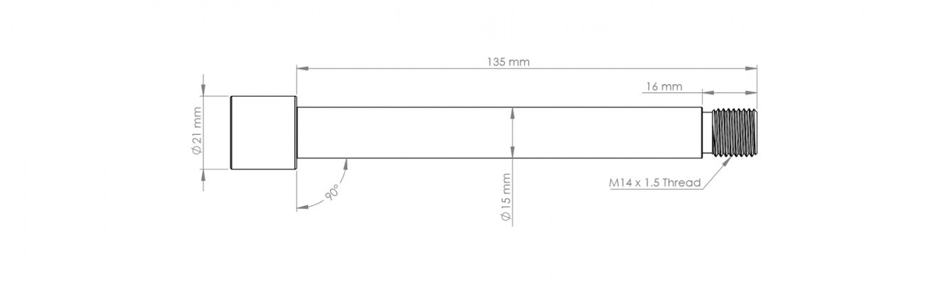 Burgtec Fox KaboltX Fork Axle