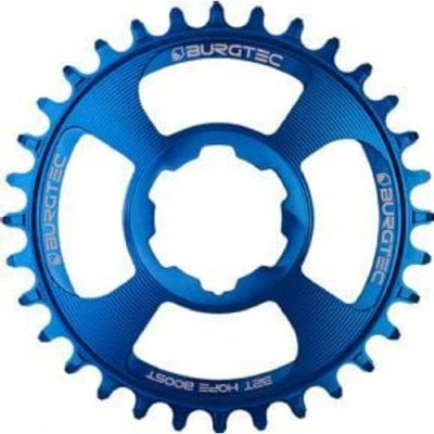 Burgtec Hope Boost Direct Mount Thick Thin Chainring Deep Blue 32T - Deep Blue