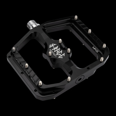 Burgtec Penthouse Flat MK5 B-Rage Edition Pedals Burgtec Black