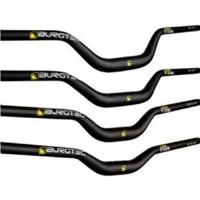 Burgtec Ride High Josh Bryceland Signature Alloy Handlebars 65mm Rise - 35mm Clamp
