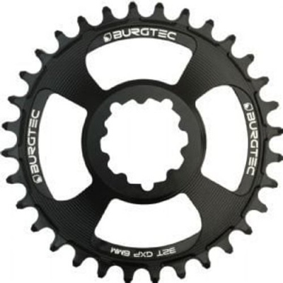 Burgtec SRAM 6mm Offset Thick Thin Chainring 3-Bolt Burgtec Black 32T - Burgtec Black