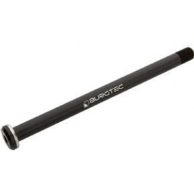 Burgtec Santa Cruz 173.7mm Rear Axle w/o Hanger Bolt Rear Axle w/o Hanger Bolt - Burgtec Black
