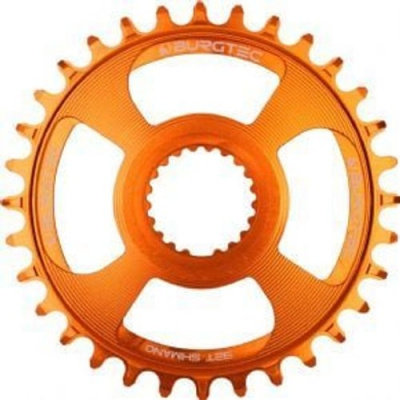 Burgtec Shimano Direct Mount Thick Thin Chainring Iron Bro Orange 30T - Iron Bro Orange