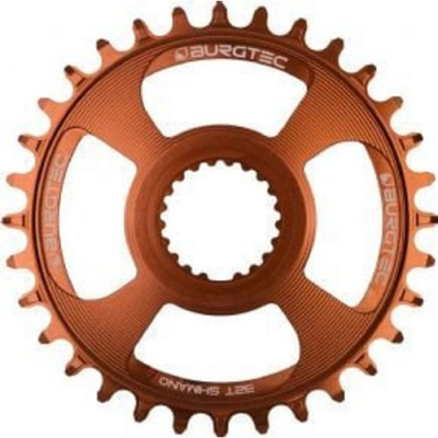 Burgtec Shimano Direct Mount Thick Thin Chainring Kash Bronze 32T - Kash Bronze