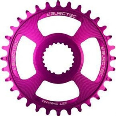 Burgtec Shimano Direct Mount Thick Thin Chainring Purple Rain 30T - Purple Rain