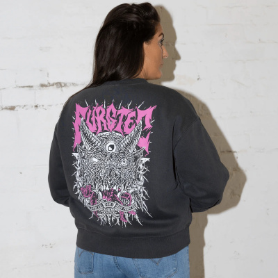 Burgtec Women's Roll With Us Faded Sweater L