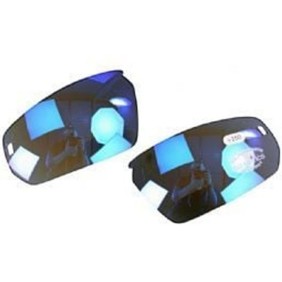 Bz Optics Pho Blue Mirror Bi-focal Replacement Lenses Blue Mirror Bi-Focal - +1.50