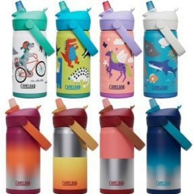 Camelbak Thrive Flip Straw Kids Stainless Steel Insulated 12oz/350ml Bottle 12oz/350ml - Purple Haze