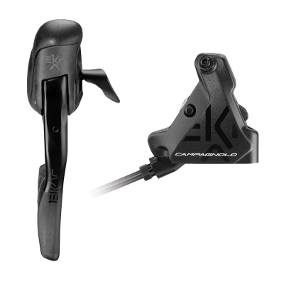 Campagnolo Ekar 13x Hydraulic Ergos And Calipers Black / Left / 140mm