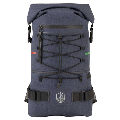 Campagnolo Roll Top Cycling Backpack Blue