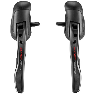 Campagnolo Super Record 12x Hydraulic Ergos and Calipers Carbon / LH / 140-FRT
