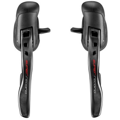 Campagnolo Super Record 12x Hydraulic Ergos and Calipers Carbon / LH / 140-FRT