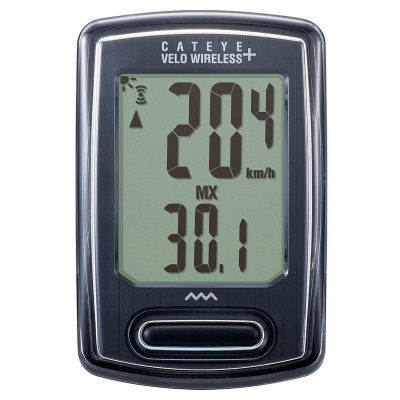 CatEye Velo Wireless Plus Cycle Computer BLACK