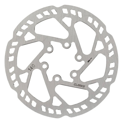 Clarks CL-01 E-Bike Single Piece Steel Rotors Silver / 140mm