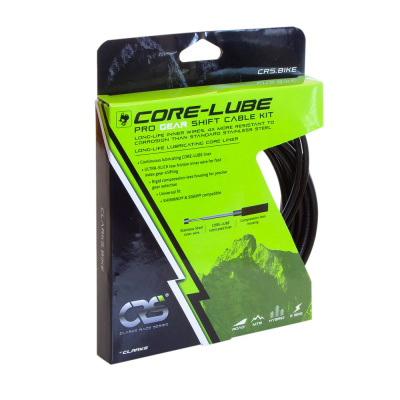 Clarks CRS Core Lube Road/MTB Front and Rear Gear Cable Kit
