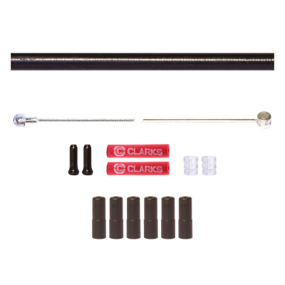 Clarks Galvanised Road/MTB Front And Rear Brake Cable Kit