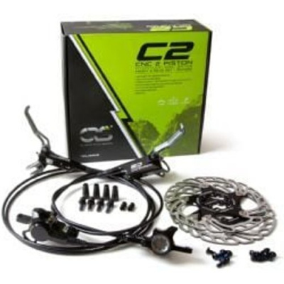 Clarks Race Series CNC C2 Piston PM Hyd Brakes 160/160mm