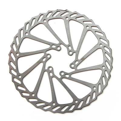 Clarks Single Piece Steel 6 Bolt Rotor 160/180mm Silver / 160mm