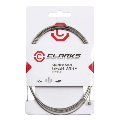 Clarks Stainless Steel Road/MTB Gear Wire Silver