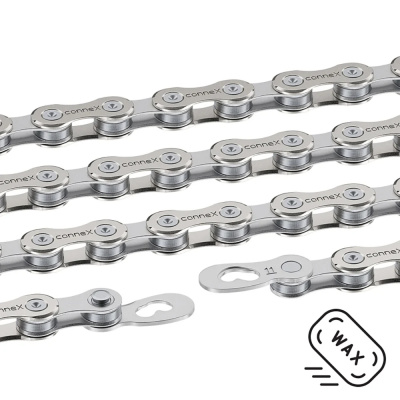 Connex 11WAX Bicycle Chain 11sp / Nickel / CONNEX 11WAX CHAIN 118L