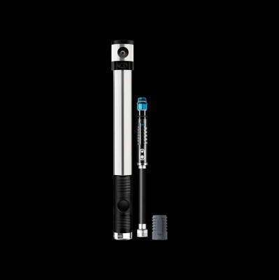 Crankbrothers Klic HV - With Gauge & CO2 Klic HV - With Gauge & CO2 Silver