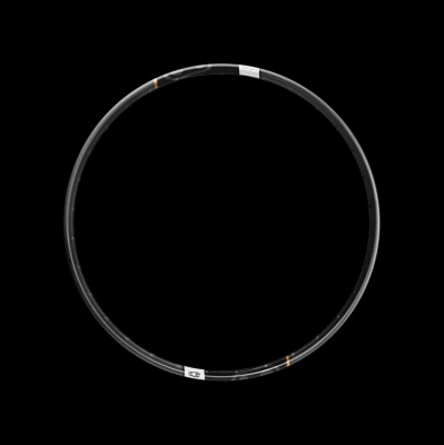 Crankbrothers Synthesis Enduro Carbon Rim Synthesis Enduro Carbon Rim Silver/Black / Front / 27.5