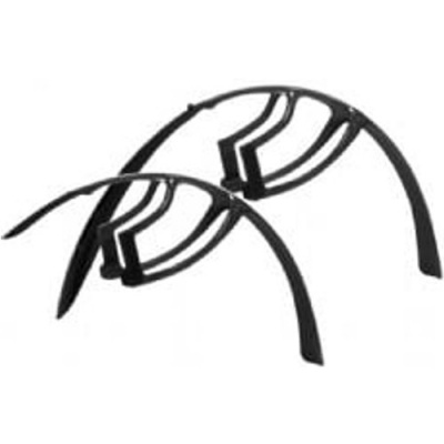 Crud Road Racer Mudguards Mk3 Pair - Black