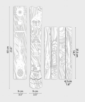 DYEDBRO MTB Frame Protection - Kaos