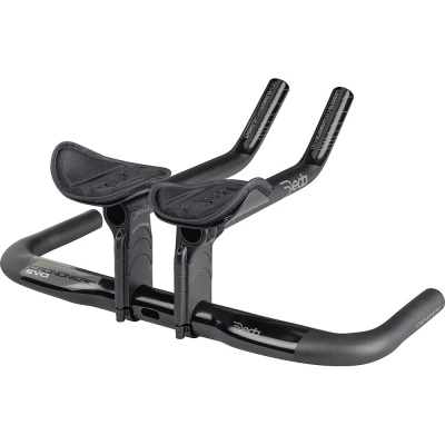 Deda Crononero EVO Tri Bars Polish On Black / 42cm