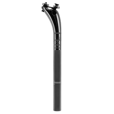 Deda RS 25mm Setback Seatpost Polish On Black / 27.2mm / 350mm