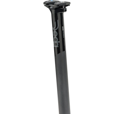 Deda Zero100 0mm In-Line Seatposts Black On Black / 27.2mm