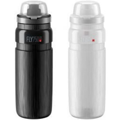 Elite Fly Tex Mtb Water Bottle With Cap 750ml 750ml - Clear