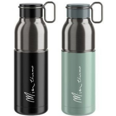 Elite Mia Thermo Stainless Steel 12 Hours Therma Vacuum Bottle 550ml 550ml - Black/Silver