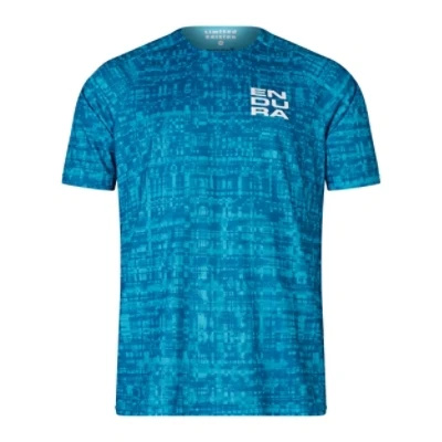 Endura GRID LTD PRINTED S/S TEE Blue S
