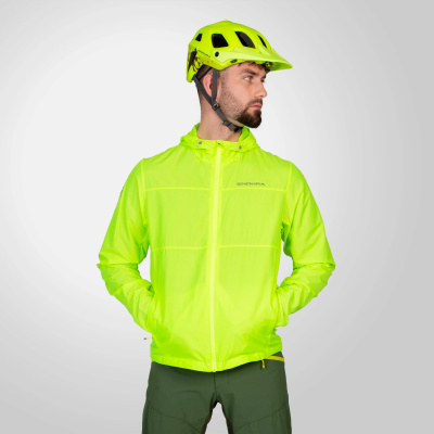 Endura Hummvee Windproof Shell Jacket - Yellow S
