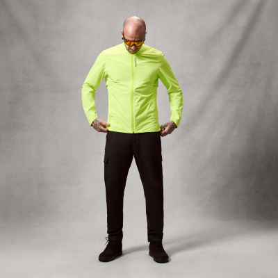 Endura MEN'S LOOP ROUT WATERPROOF JACKET - Yellow XS