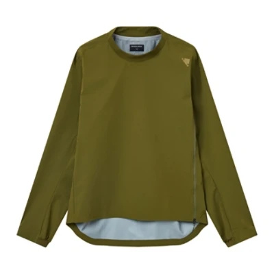 Endura MEN'S MT500 BURNER WATERPROOF PULLOVER - Green S