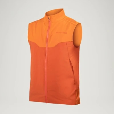 Endura MT500 Spray Gilet - Orange XS