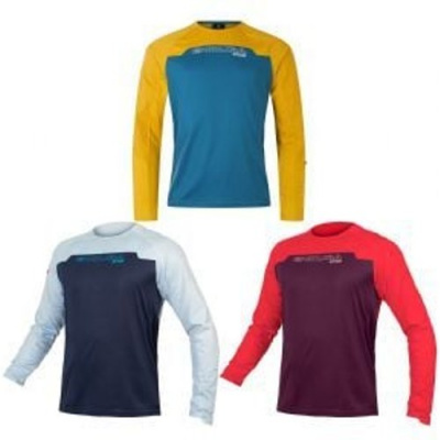 Endura Mt500 Burner Long Sleeve Trail Jersey Small - Aubergine