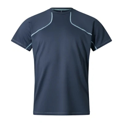 Endura SHORT SLEEVE CORNER SHIRT OBL BLU/BLU - Blue XS