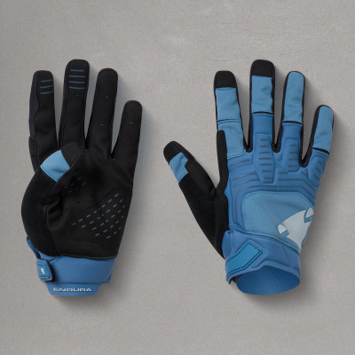 Endura SINGLETRACK WINDPROOF GLOVE - Blue XS