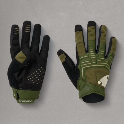 Endura SINGLETRACK WINDPROOF GLOVE - Green XS