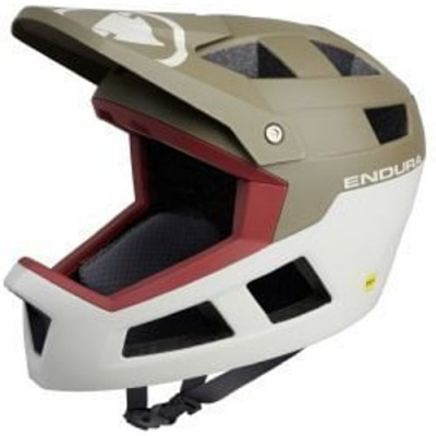 Endura Singletrack Mips Full Face Helmet  Large/X-Large - Tweed Green