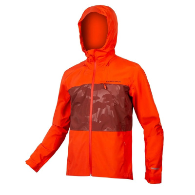Endura Singletrack Waterproof Jacket Paprika 37-39 Inch Chest