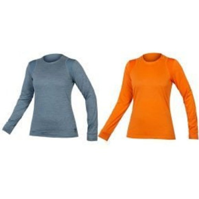 Endura Singletrack Womens Long Sleeve Jersey X-Small - Harvest