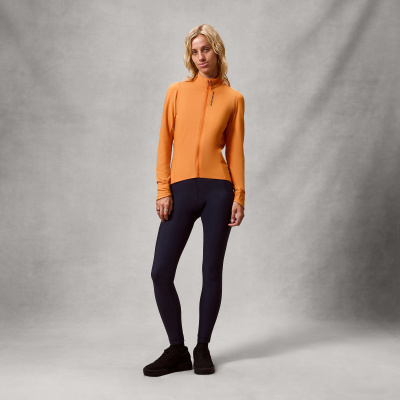 Endura WOMEN'S LOOP RIDE LONG SLEEVE JERSEY - Orange XS