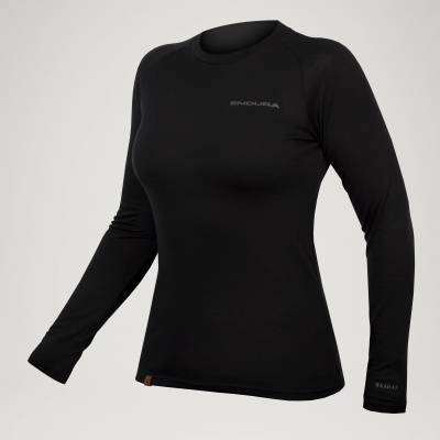 Endura Women's BaaBaa Blend L/S Baselayer AUBERGINE / S